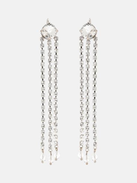Miu Miu Crystal-embellished earrings