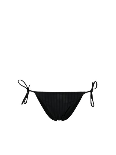 Punch side-tie bikini bottoms