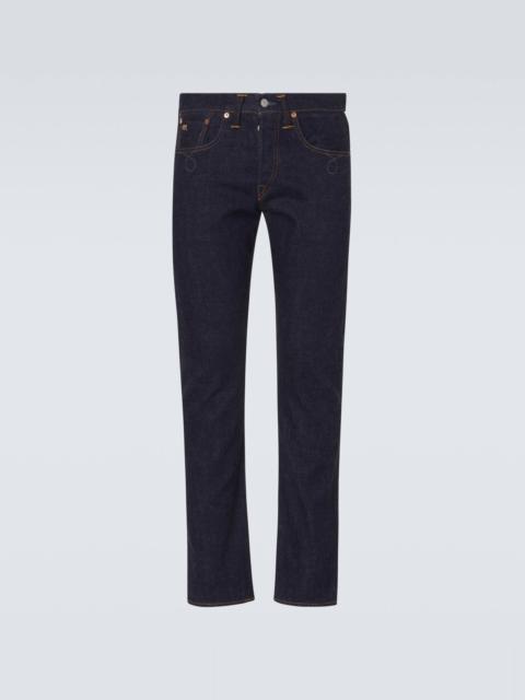 RRL by Ralph Lauren Embroidered slim jeans