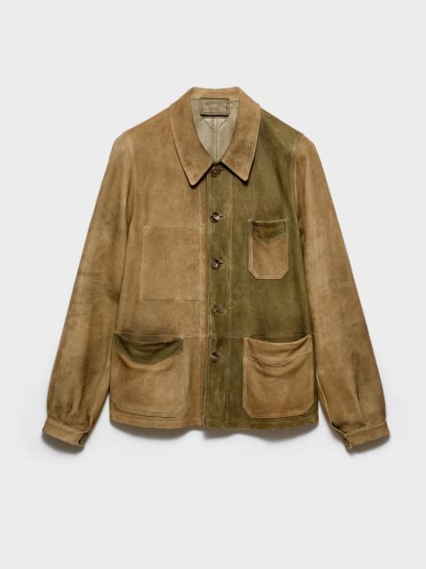 Prada Suede blouson jacket