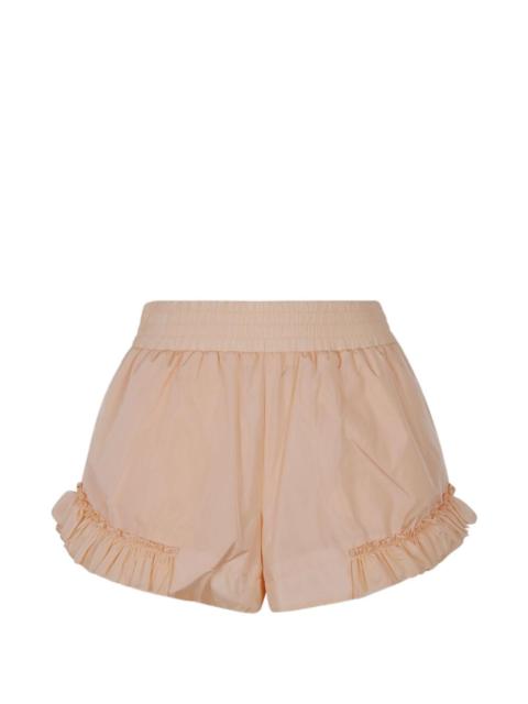 Simone Rocha frill track shorts