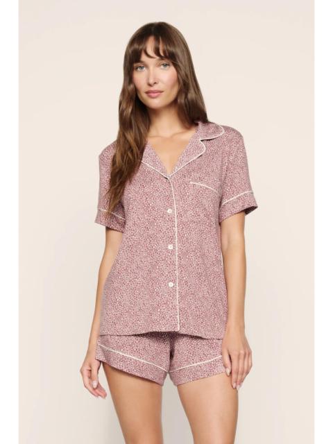 eberjey Gisele Printed TENCEL™ Modal Relaxed Short PJ Set