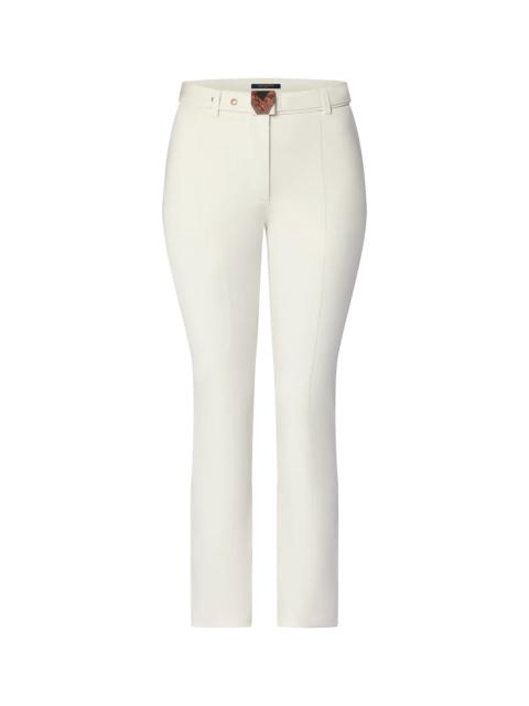 Louis Vuitton V Buckle Fitted Pants