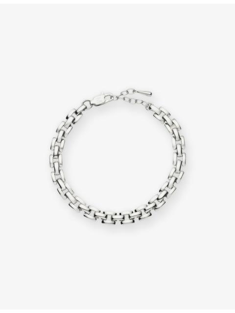 MISSOMA Timepiece Link Platinum PVD Plated Stainless-Steel Chain Bracelet