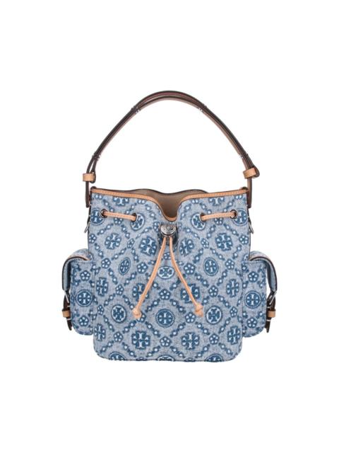 TORY BURCH BUCKET BAG "T MONOGRAM"
