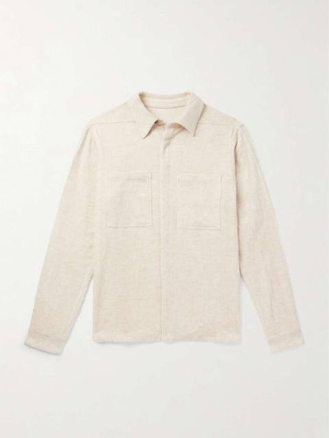 Cotton and Linen-Blend Corduroy Shirt