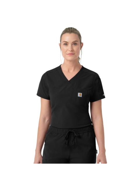 Carhartt Women's Rugged Flex FLD Tuck-in Scrub Top