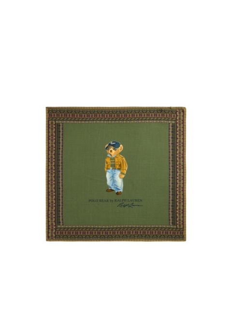 Polo Ralph Lauren Polo Bear wool scarf