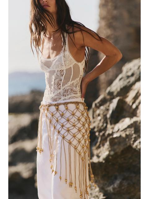 FREE PEOPLE Catch The Wave Skirt Belt