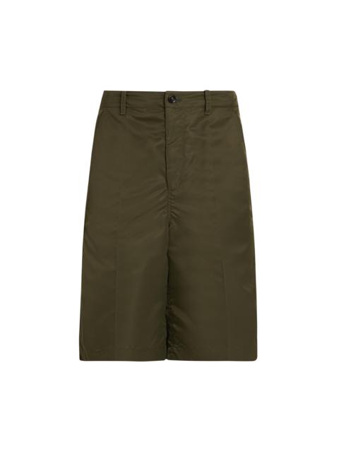 Bottega Veneta Men's Nylon Utility Shorts - Shrub