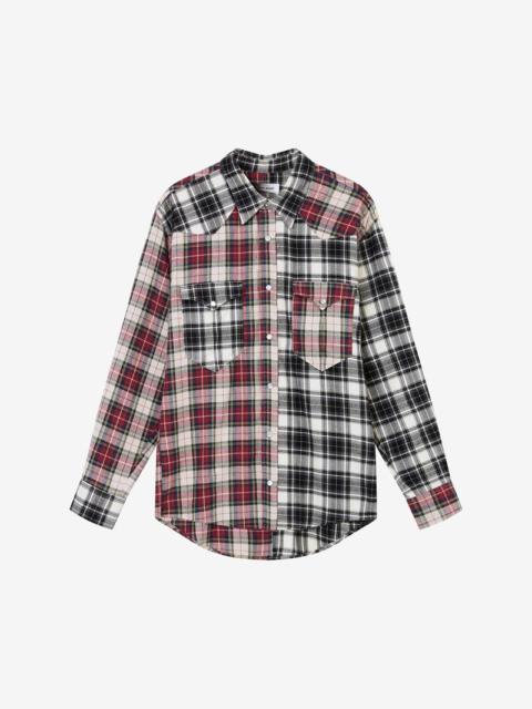 Isabel Marant MARTY PLAID SHIRT