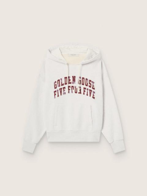 Golden Goose Golden Goose | FiveFourFive Unisex oversize gray sweatshirt