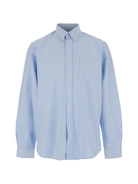 SEBAGO Oxford button-down chest-pocket cotton shirt