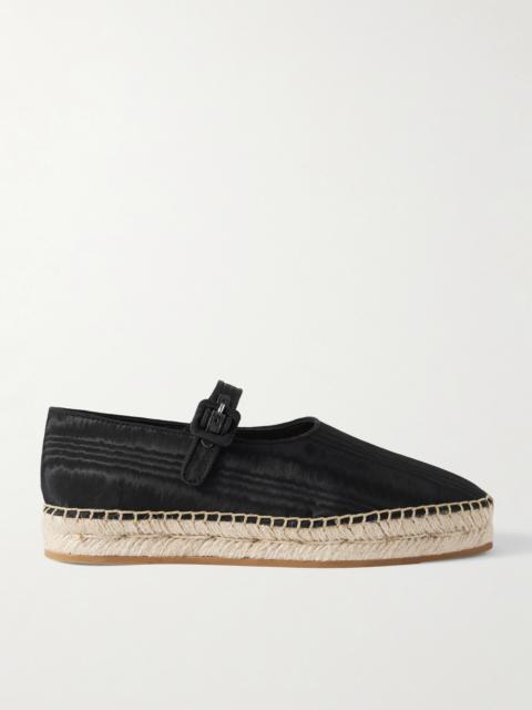 LOEFFLER RANDALL Clover Moire Mary Jane Espadrilles