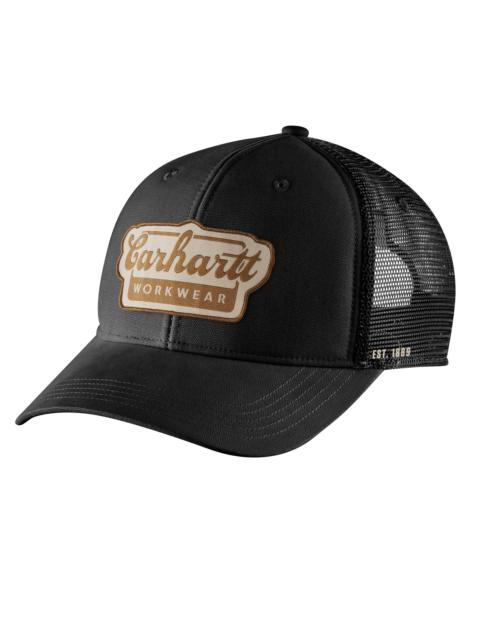 Carhartt Rugged Flex® Twill Mesh-Back Script Patch Cap
