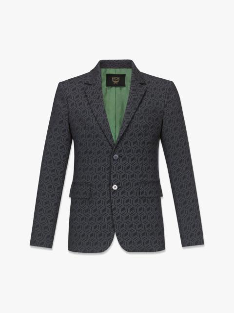 MCM Men’s MCMotor Cubic Jacquard Jacket