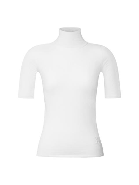 Louis Vuitton High Neck Knit Top