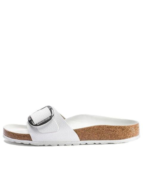 BIRKENSTOCK Birkenstock Madrid Big Buckle Leather Narrow Fit Sandals 'White' 1018866