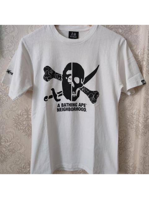 A BATHING APE® BAPE Men's White T-shirt | sdkborneo | REVERSIBLE