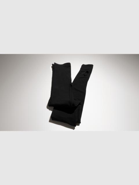 GUCCI Seamless stretch nylon jersey leggings