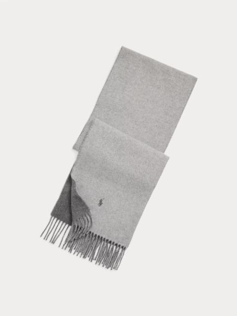 Polo Ralph Lauren Reversible Wool-Cashmere Scarf