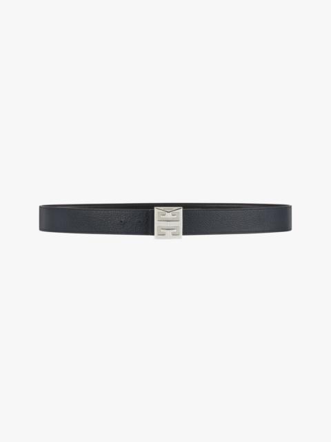 4G REVERSIBLE BELT IN LEATHER