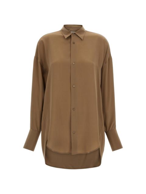 DARKPARK Georgia detachable-scarf shirt