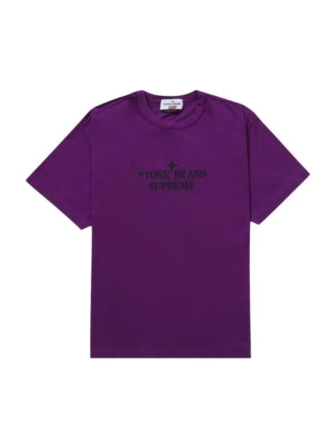 Supreme x Stone Island Short-Sleeve Top 'Purple'