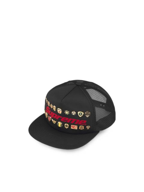 Supreme pin-embellished five-panel cap hat