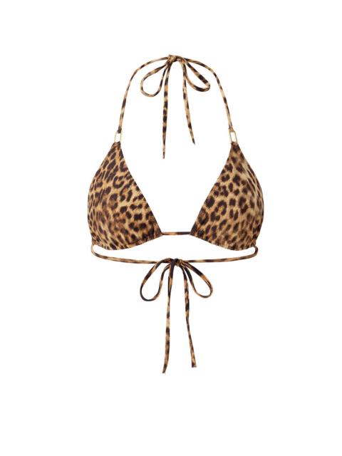 MELISSA ODABASH EXCLUSIVE CANCUN CHEETAH BIKINI TOP