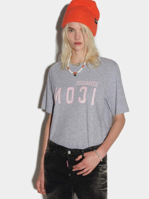 DSQUARED2 ICON CRACKED EASY T-SHIRT