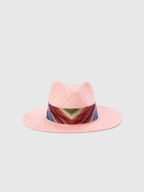 Missoni Straw hat with silk ribbon