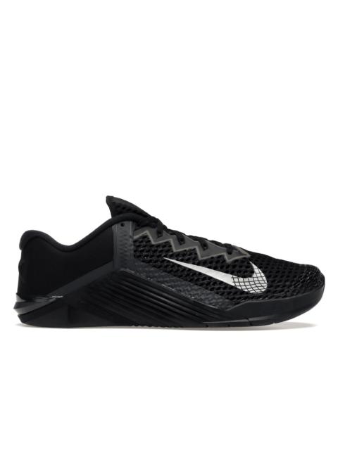 Nike Metcon 6 Black Metallic Silver