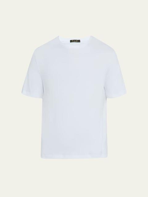 Loro Piana Men's Tremezzo Sea Island Cotton Crewneck T-Shirt