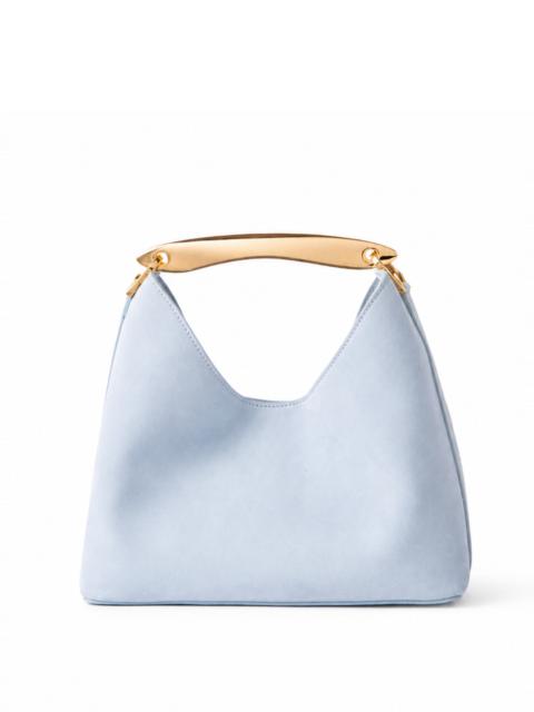 Elleme Boomerang Suede Light Blue - Gold