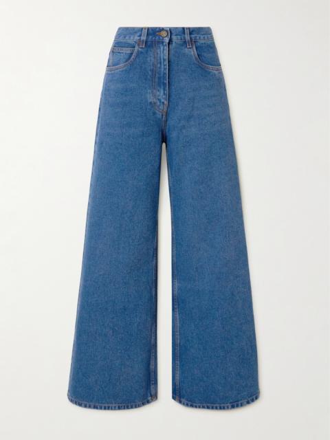 Etro High-rise Wide-leg Denim Jeans