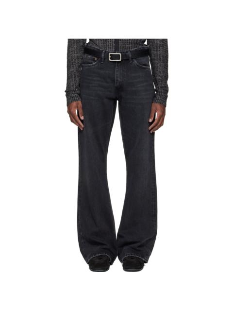 Stockholm Surfboard Club Black Bootcut Jeans