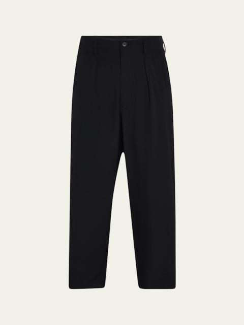 Yohji Yamamoto Men's Gabardine Coin-Pocket Pants
