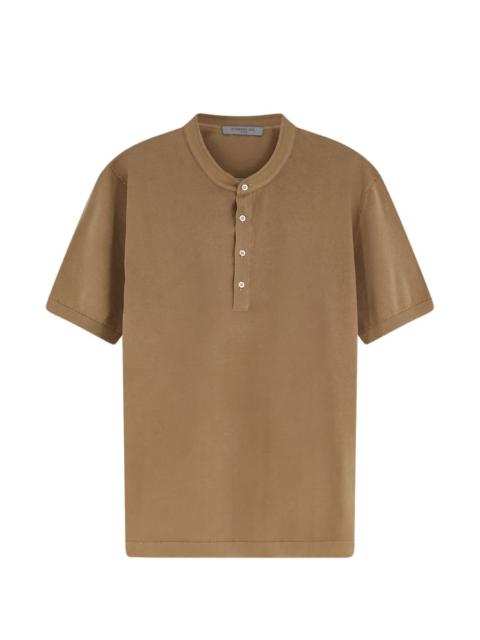 CORNELIANI collarless shirt