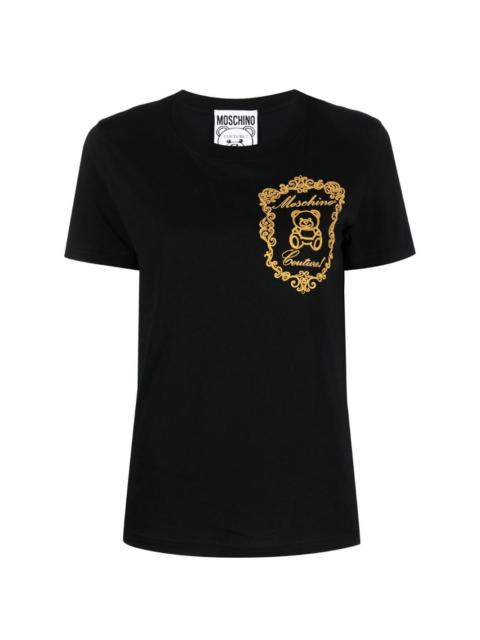 embroidered-logo short-sleeve T-shirt