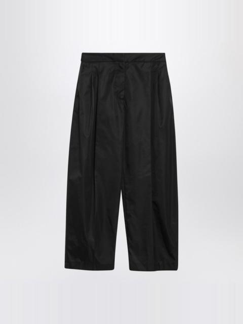 Alaia Black Tailored Pants In Technical Taffeta Women