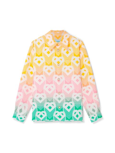CASABLANCA Gradient Heart Shacket