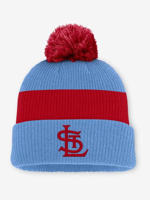 Nike St. Louis Cardinals Cooperstown Peak Men's Nike MLB Cuffed Pom Beanie