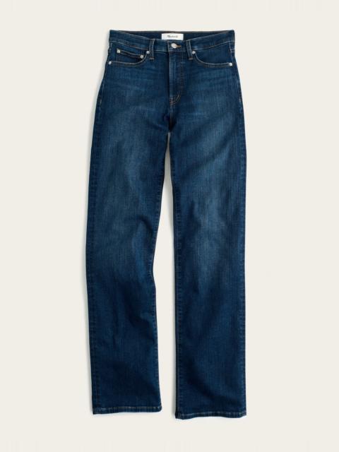 Madewell The Straight Jean in Super Stretch Denim