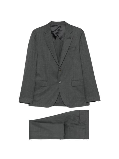 LARDINI button-fastening suit