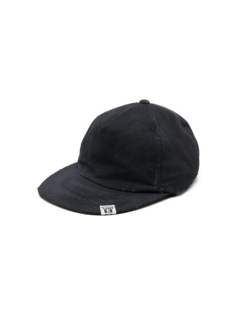 distressed cotton cap