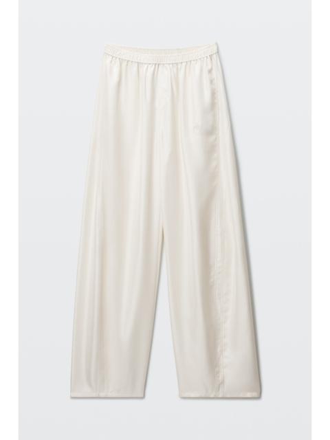 Alexander Wang silk mid-rise track pant