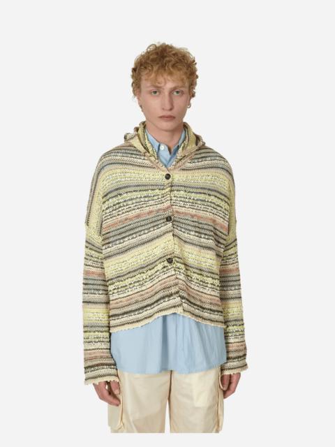 vitelli Warp Hooded Cardigan Light Sand