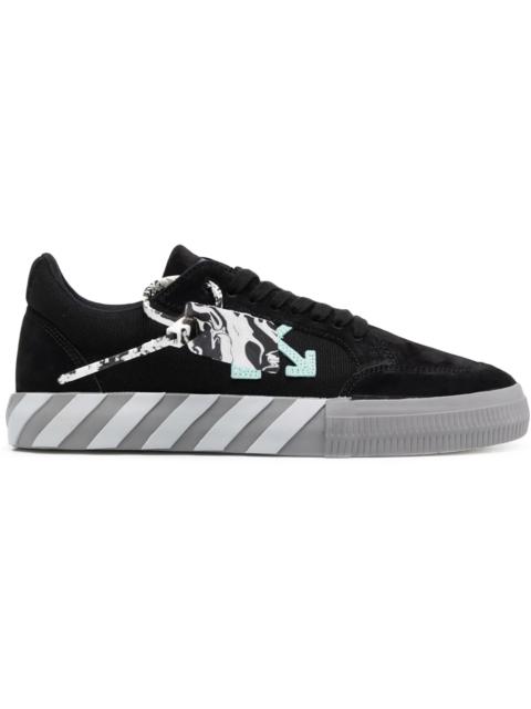 OFF-WHITE Vulc Low Black Grey Light Blue