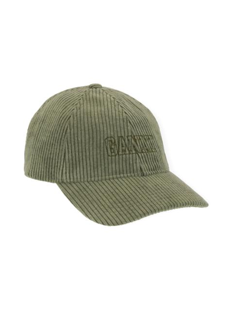 GANNI Corduroy Baseball Cap